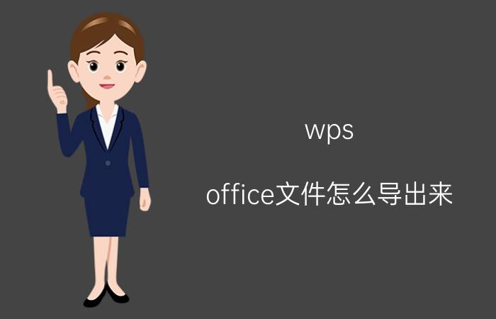 wps office文件怎么导出来 wps怎么提取部分内容？